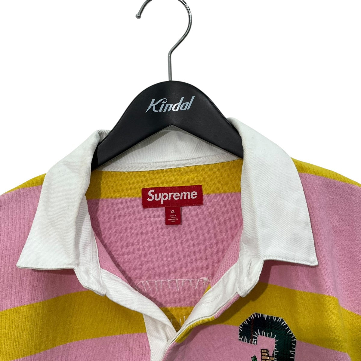 Supreme 25AWStripe Rugby Shirtラガーシャツ 古着・中古-3枚目のアイテム画像