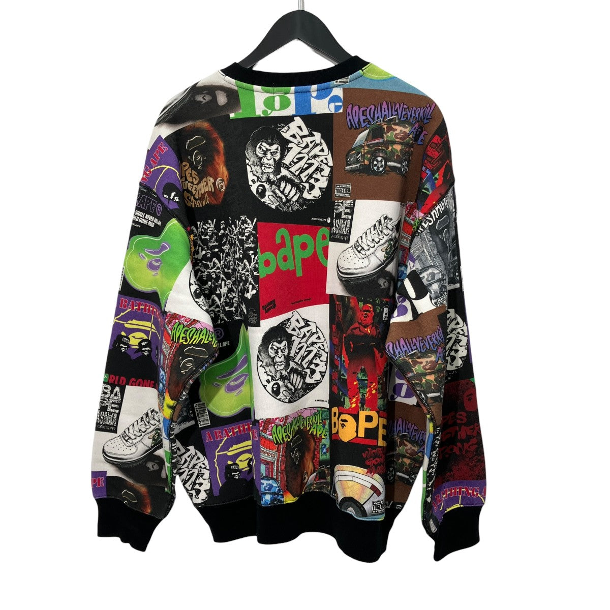 BAPE ALBUM MONOGRAM CREWNECKクルーネックスウェット001SWJ801053I