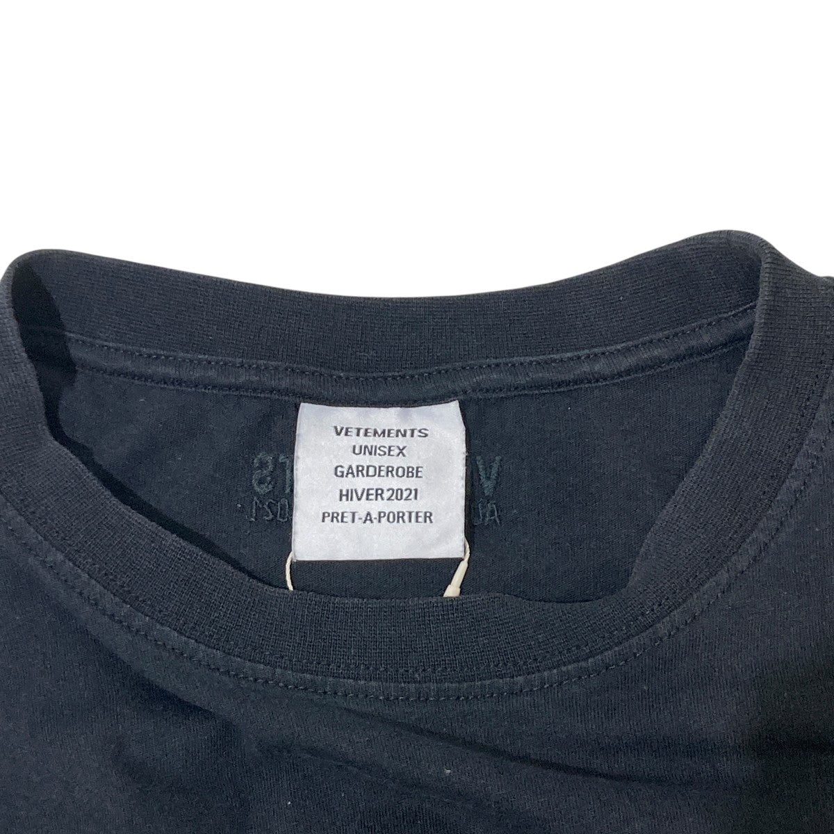 VETEMENTS TシャツUAH21TR501 古着・中古-5枚目のアイテム画像