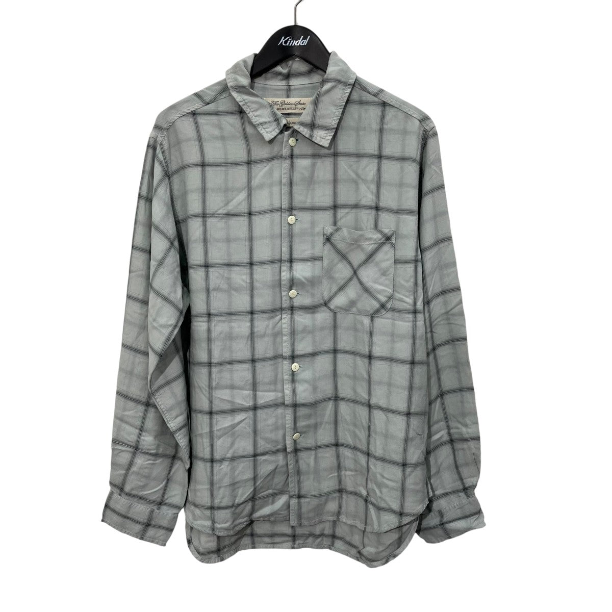REMI RELIEF チェック長袖シャツ 古着・中古-1枚目のアイテム画像