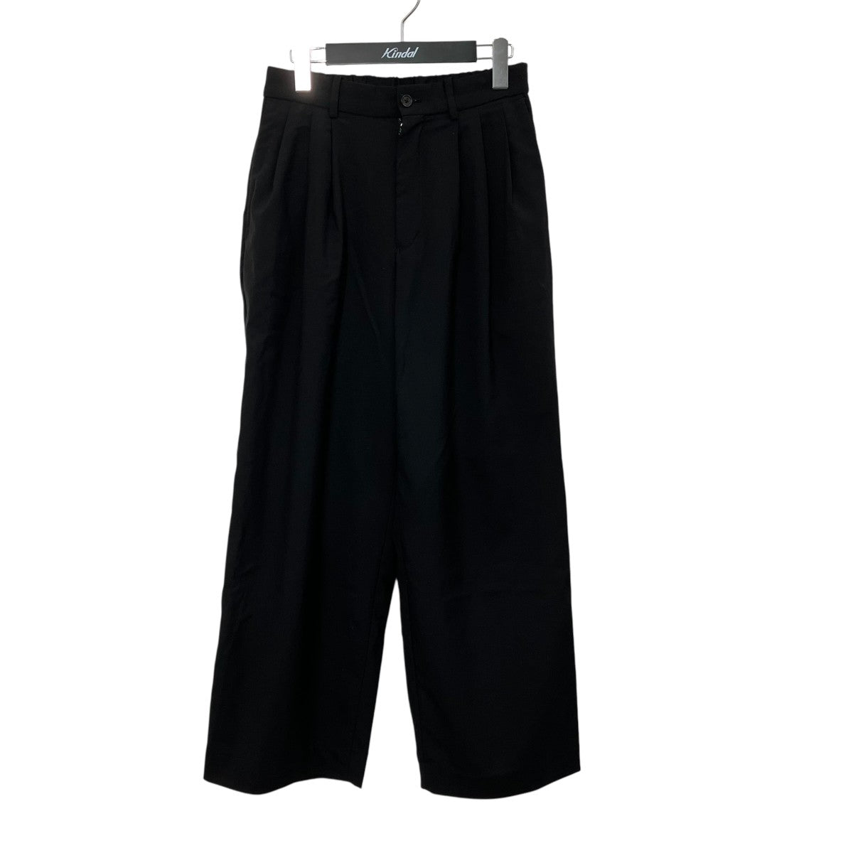 MARKAWARE 26SSTRIPLE PLEATED WIDE TROUSERSワイドパンツA26A15PT03C 古着・中古-1枚目のアイテム画像