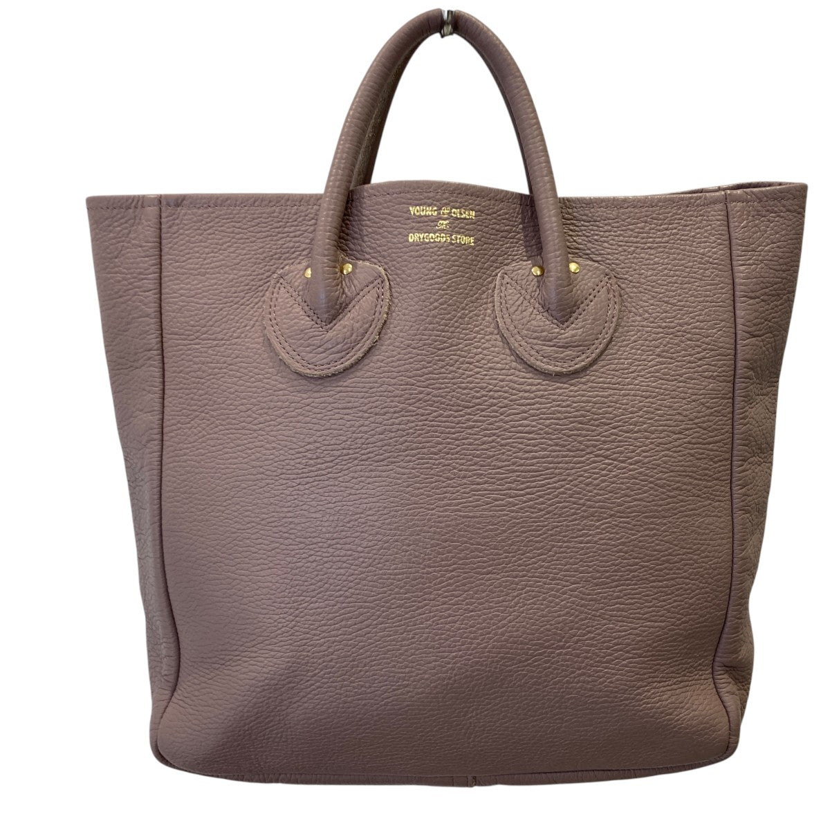 EMBOSSED LEATHER TOTE Mトートバッグ