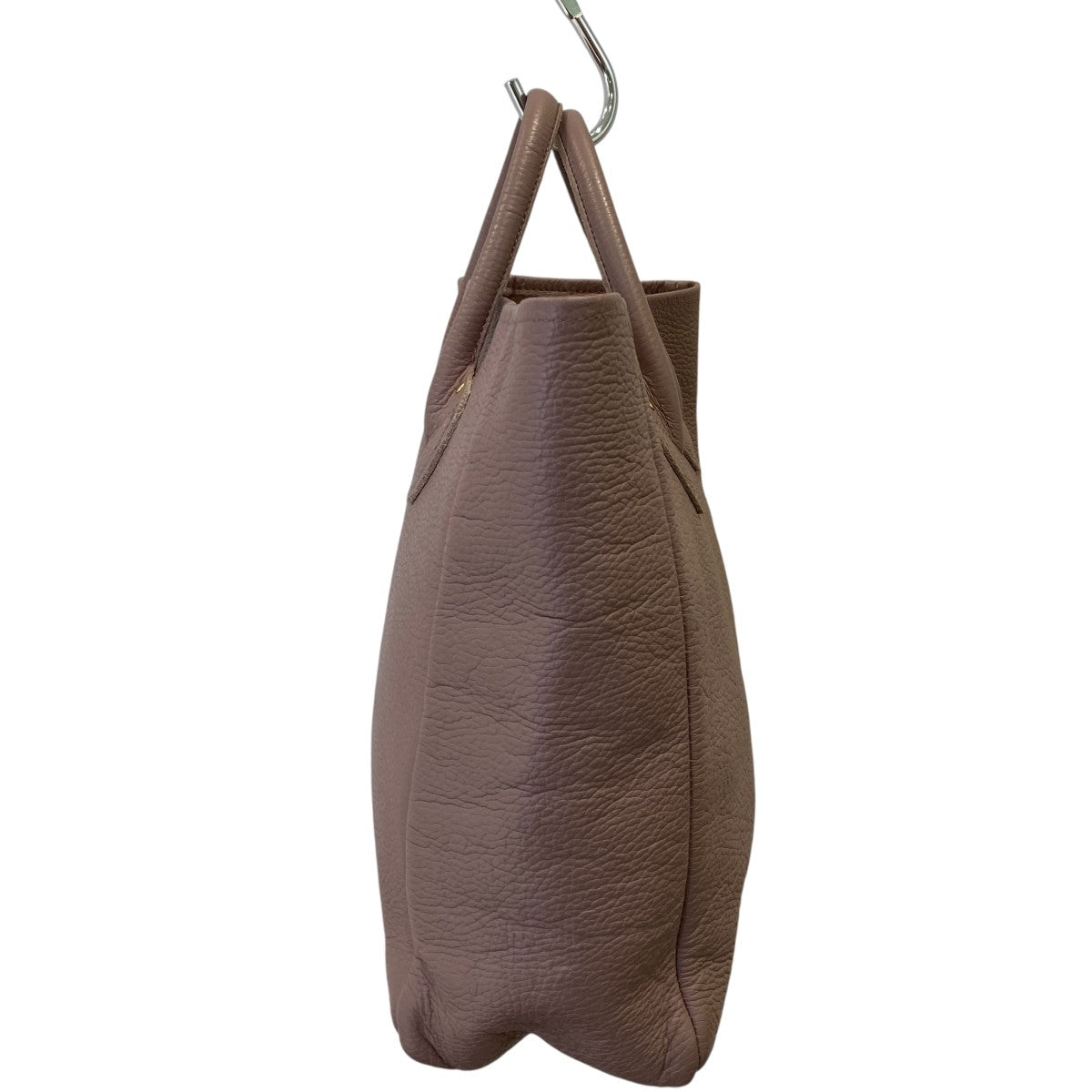 EMBOSSED LEATHER TOTE Mトートバッグ