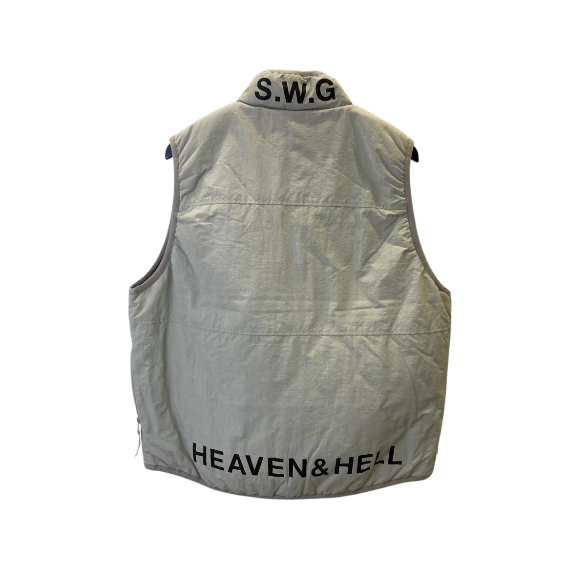 THE SWINGGGR QUILT REVERSIBLE VT中綿ベスト1125-SWG-VT002 古着・中古-2枚目のアイテム画像
