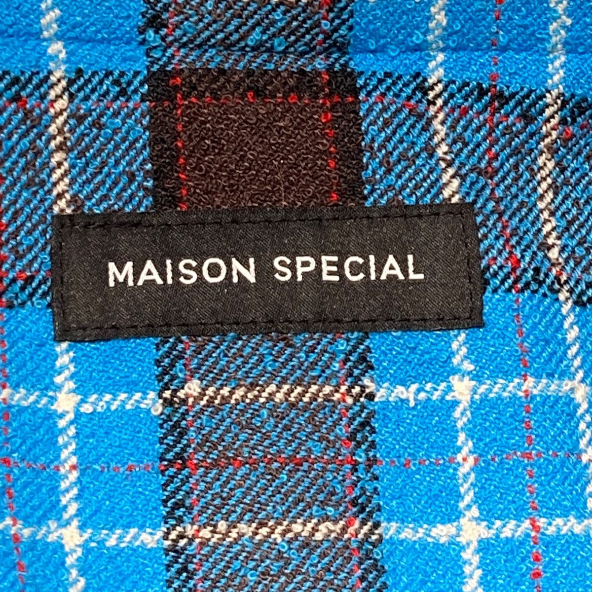 Loop Yarn Plaid Jacketチェックダブルジャケット21252115301