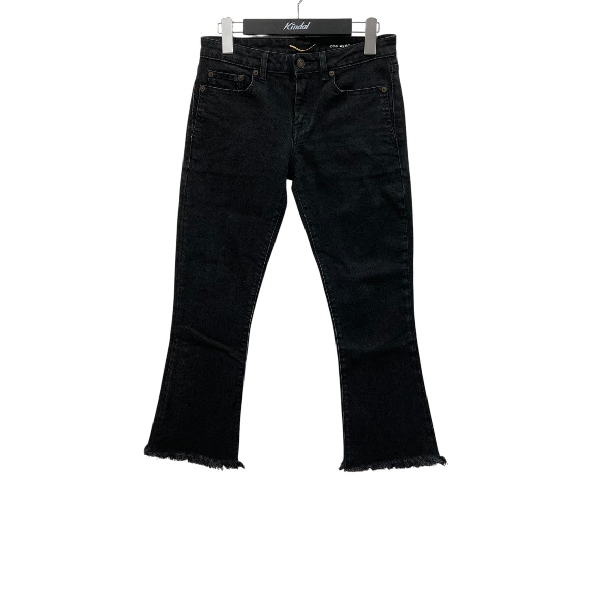 Saint Laurent Paris ブラックジーンズ543074 YF869 古着・中古-1枚目のアイテム画像