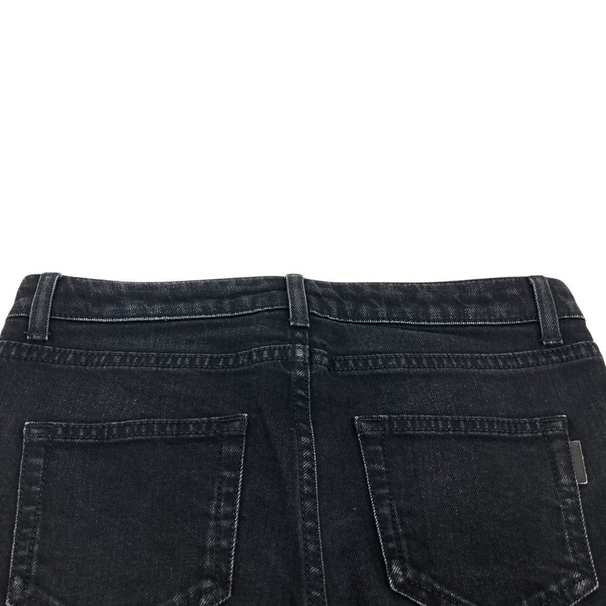 Saint Laurent Paris ブラックジーンズ543074 YF869 古着・中古-4枚目のアイテム画像