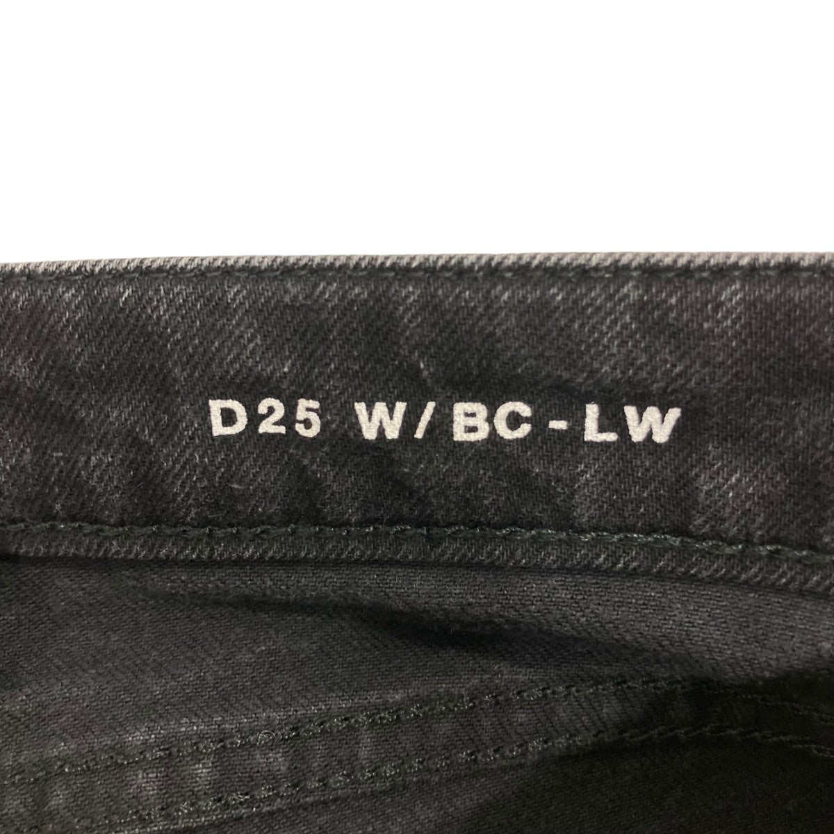 Saint Laurent Paris ブラックジーンズ543074 YF869 古着・中古-6枚目のアイテム画像