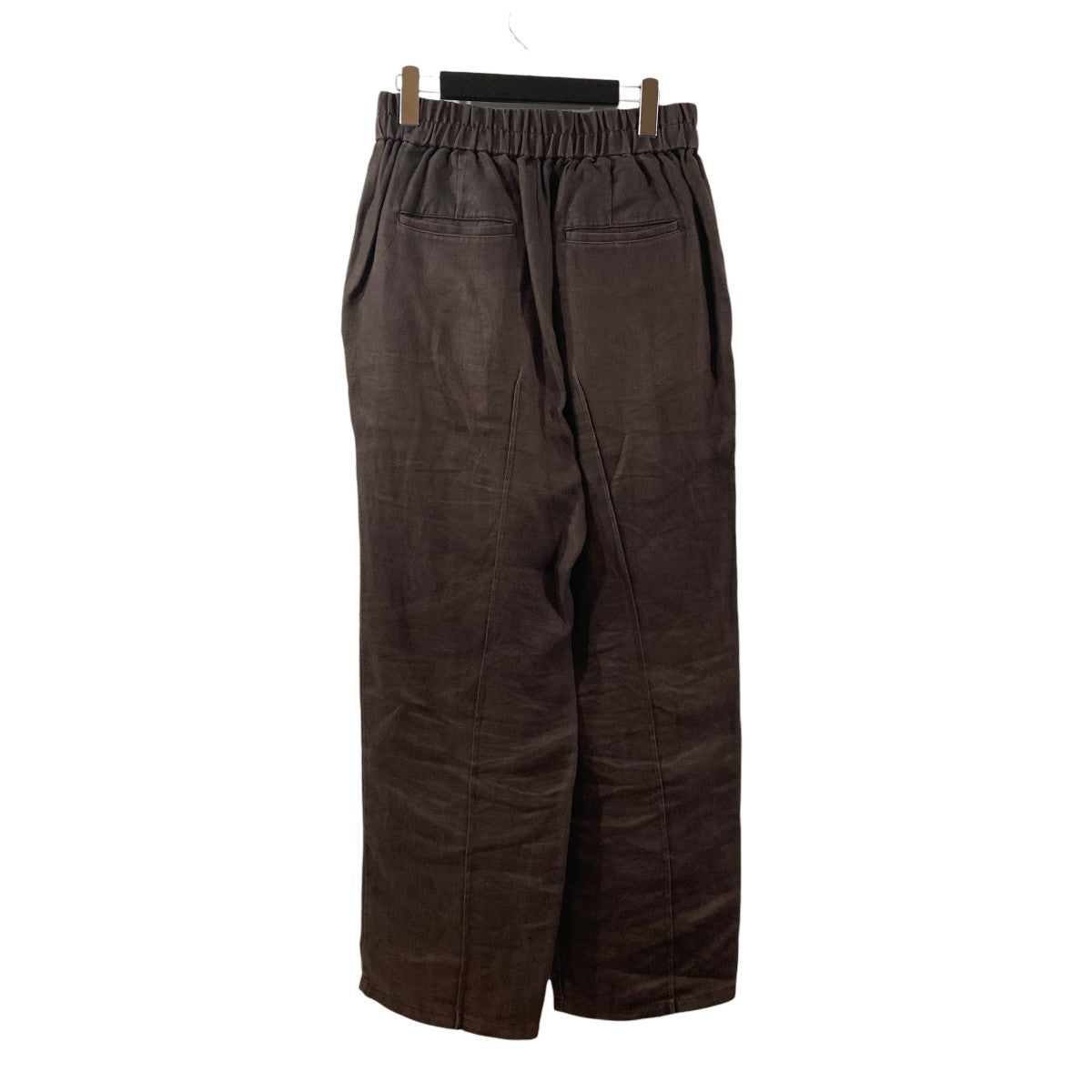 semoh Linen Pin Tuck Easy Trousersリネンイージーパンツ23-8-09 古着・中古-2枚目のアイテム画像
