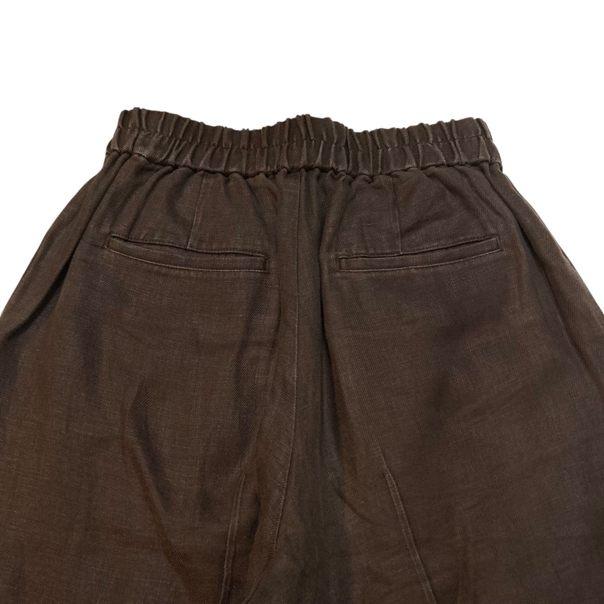 semoh Linen Pin Tuck Easy Trousersリネンイージーパンツ23-8-09 古着・中古-5枚目のアイテム画像