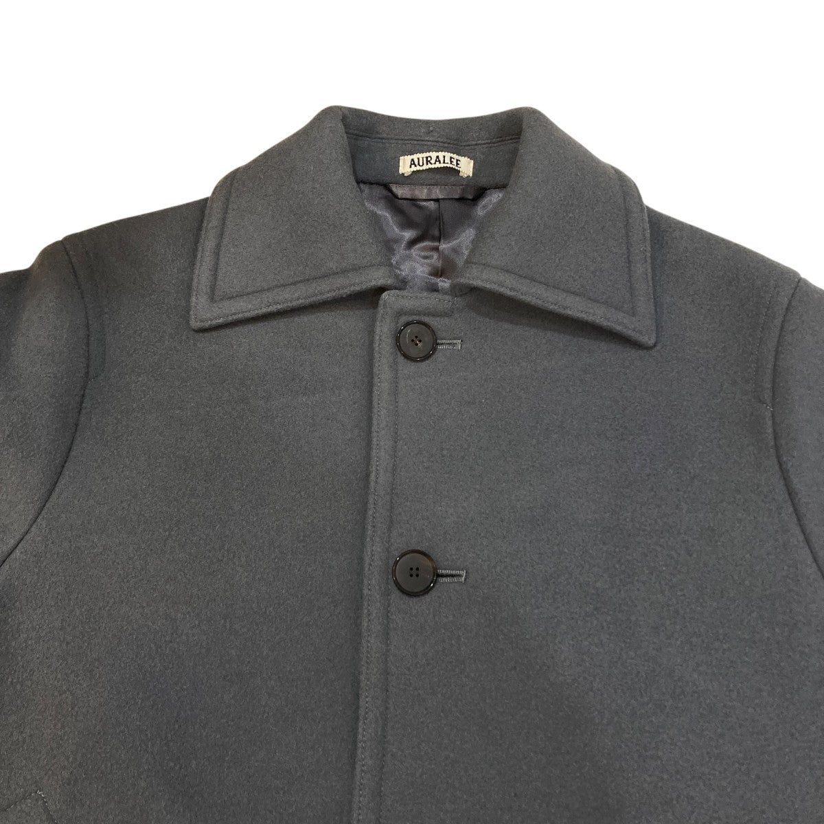 DOUBLE CLOTH LIGHT MELTON HALF COATウールコートA21AC04LM