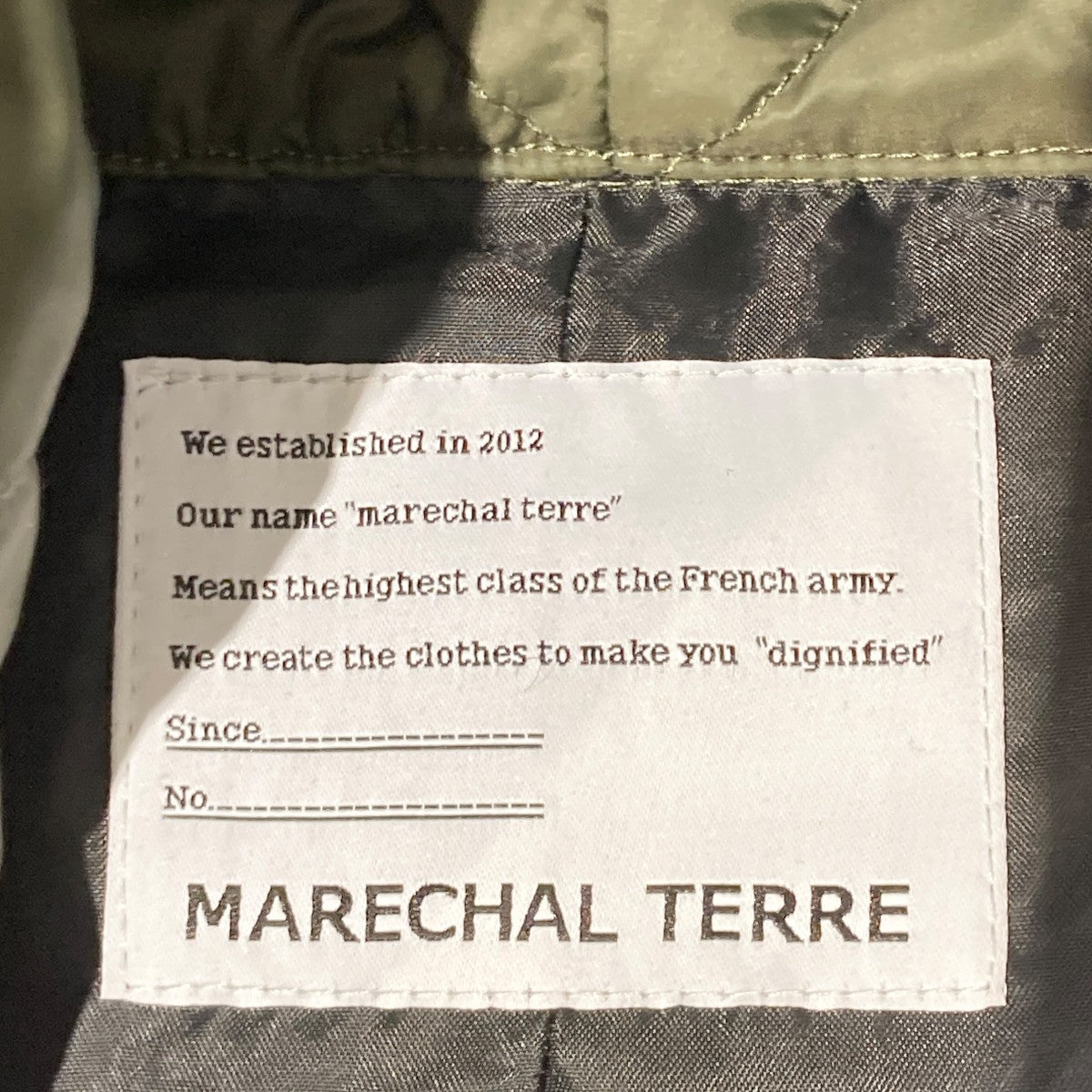 MARECHAL TERRE ダウンコートZMT224CO330A 古着・中古-5枚目のアイテム画像