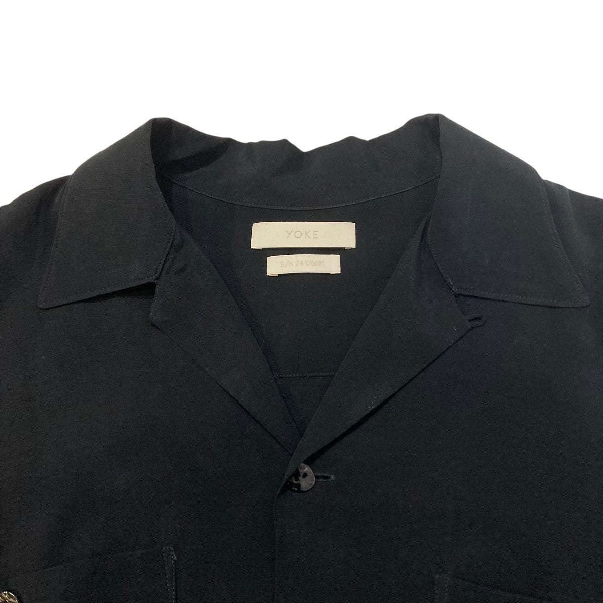 YOKE OPEN COLLAR SHIRT S SオープンカラーシャツYK24SS0656SH 古着・中古-3枚目のアイテム画像
