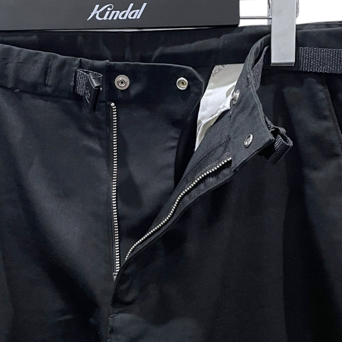 ストレッチツイルワイドテーパードパンツ Stretch Twill Wide Tapered Pants NT5302N