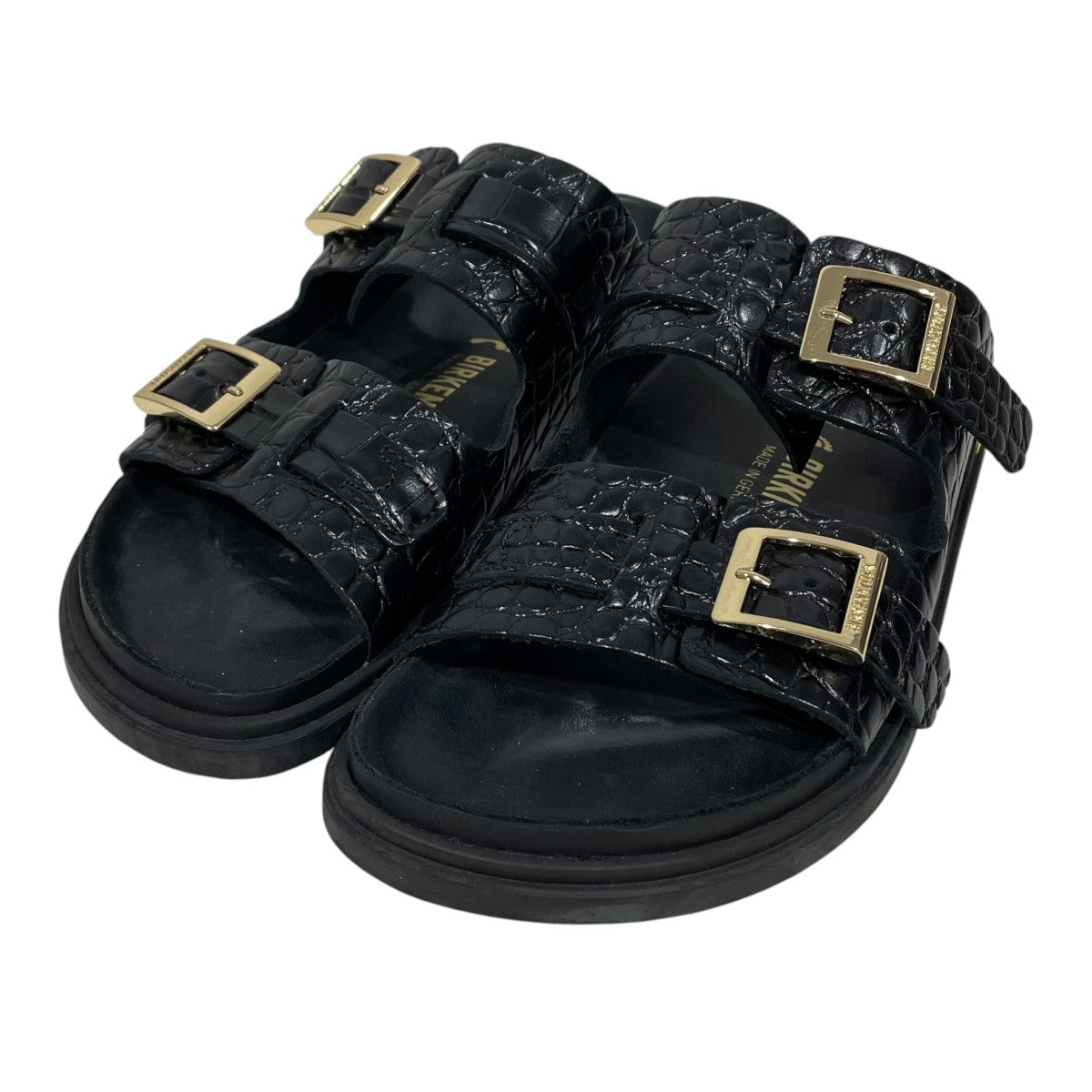 BIRKENSTOCK×UNITED ARROWS 24SS 型押しサンダル ST BARTHS セントバース 1731-499-8978 古着・中古-1枚目のアイテム画像
