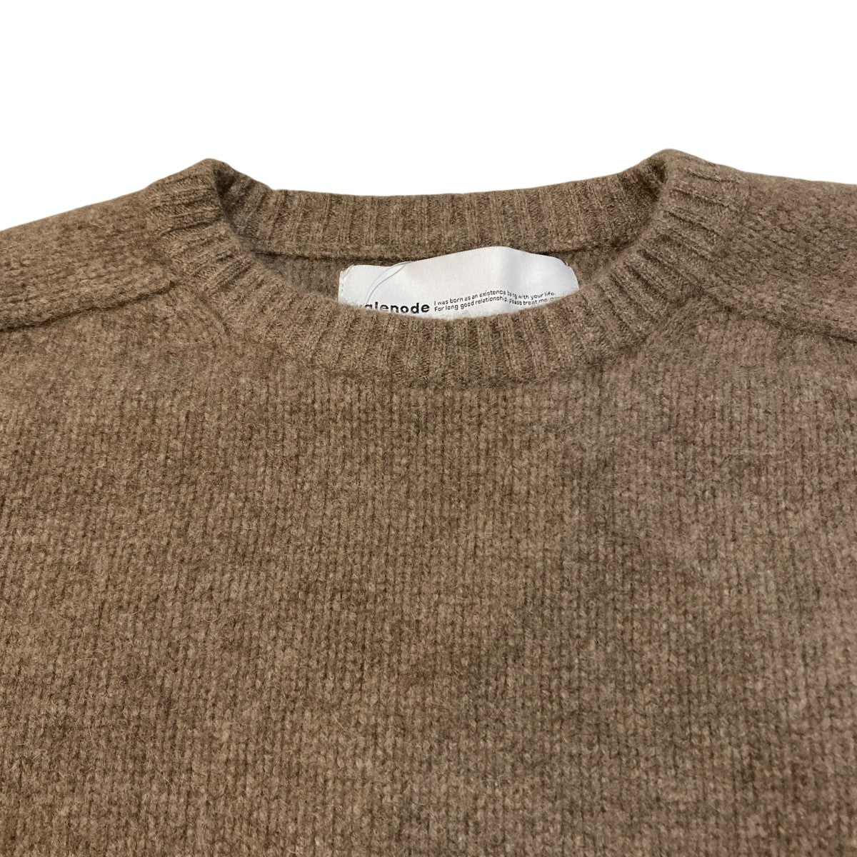 YAK shetland sweaterニットWN-23-15FW046-KW