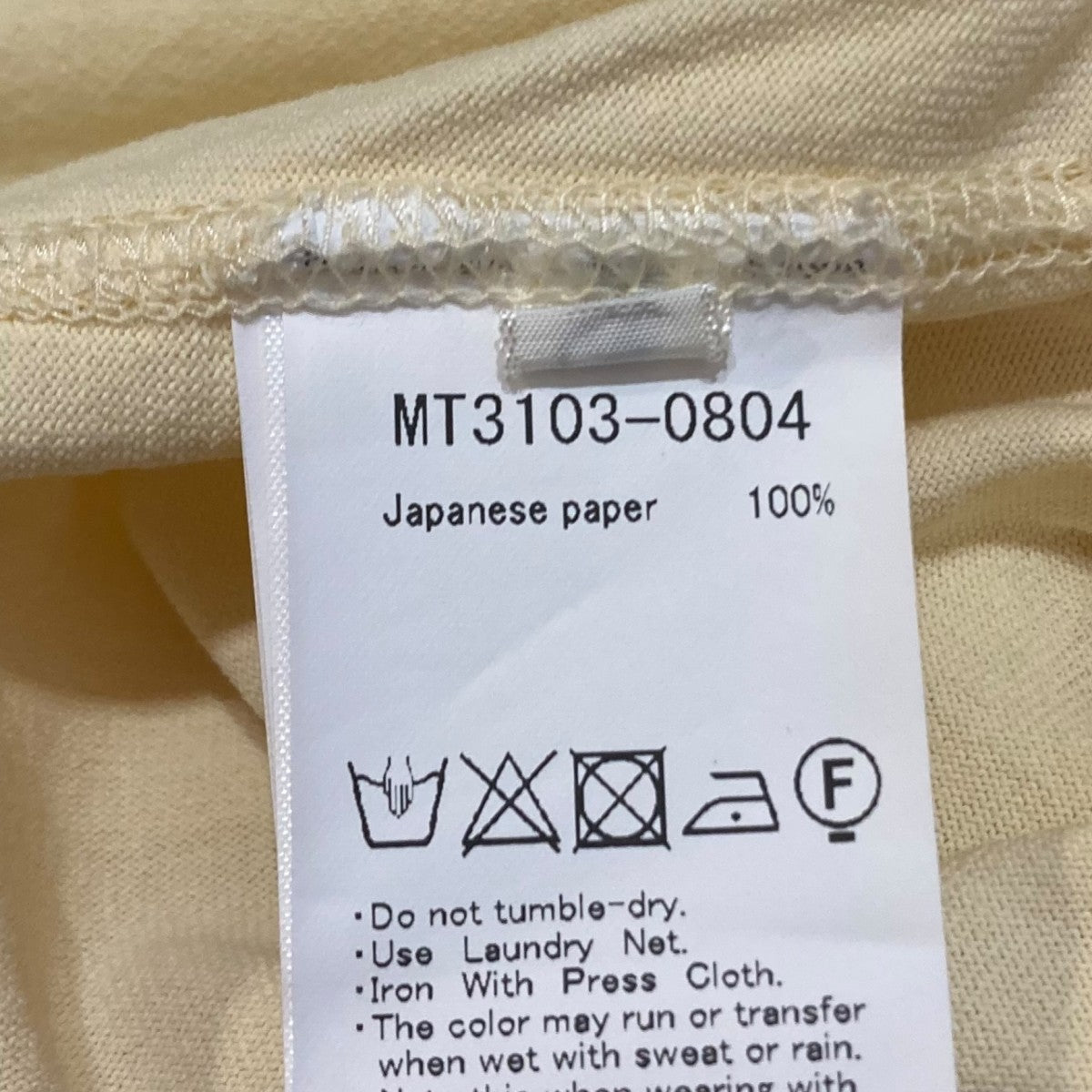 MAATEE＆SONS CAP SHOULDER L S TEE長袖カットソーMT3103-0804 古着・中古-6枚目のアイテム画像