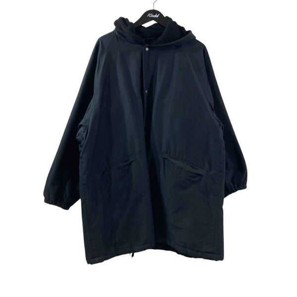 COMOLI(コモリ) コットンシルクフーデットコートコートS03-04003 S03