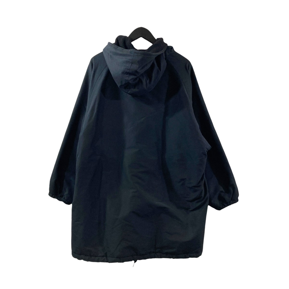 コットンシルクフーデットコートコートS03-04003