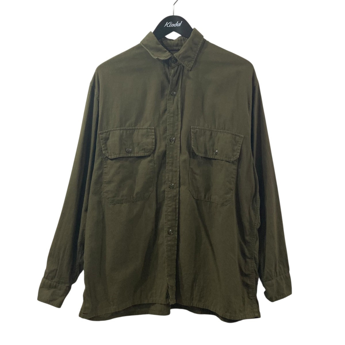 COMOLI ベタシャン CPOシャツ長袖シャツT01-02011 古着・中古-1枚目のアイテム画像