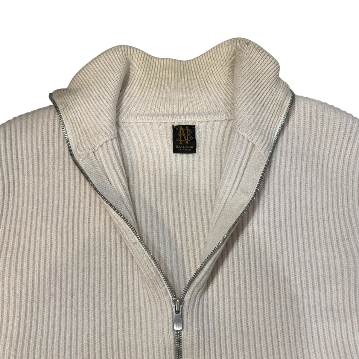 SOLID WOOL DRIVER’S KNITニットジャケットbn-24fl-031