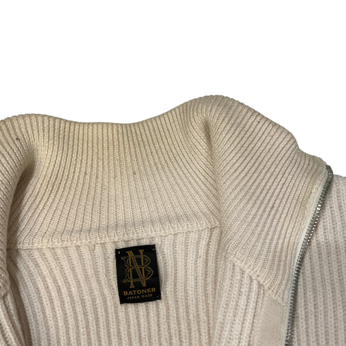 SOLID WOOL DRIVER’S KNITニットジャケットbn-24fl-031