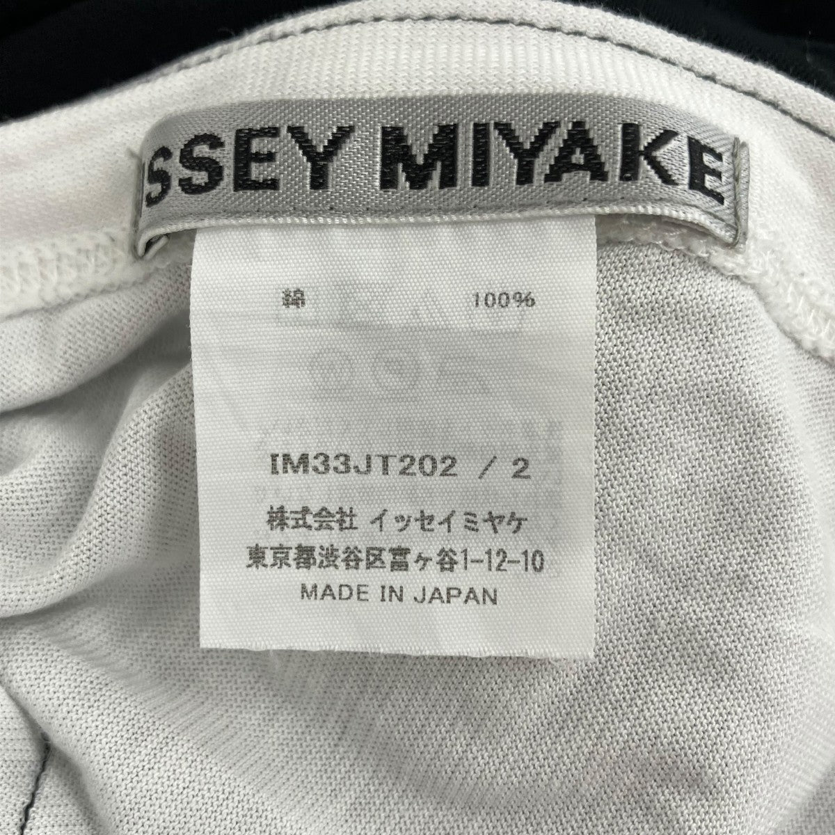 ISSEY MIYAKE 半袖カットソーIM33JT202 古着・中古-7枚目のアイテム画像