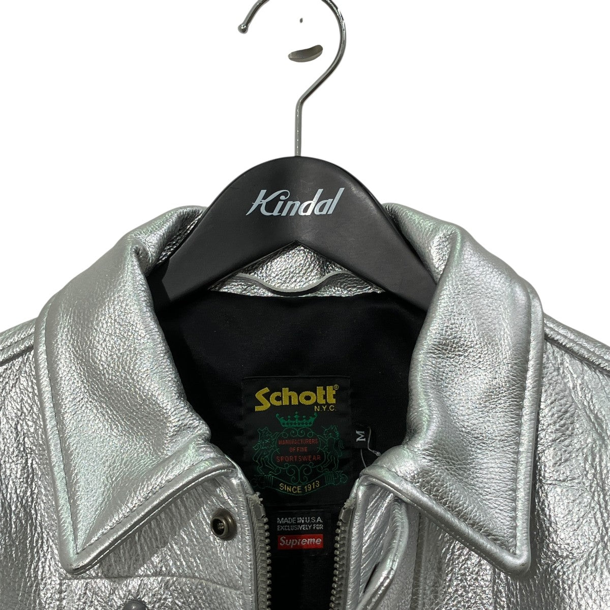 25SSLeather Clip Jacketレザークリップジャケット