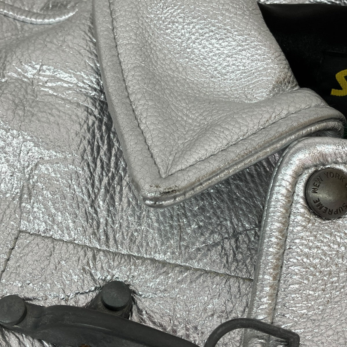 25SSLeather Clip Jacketレザークリップジャケット