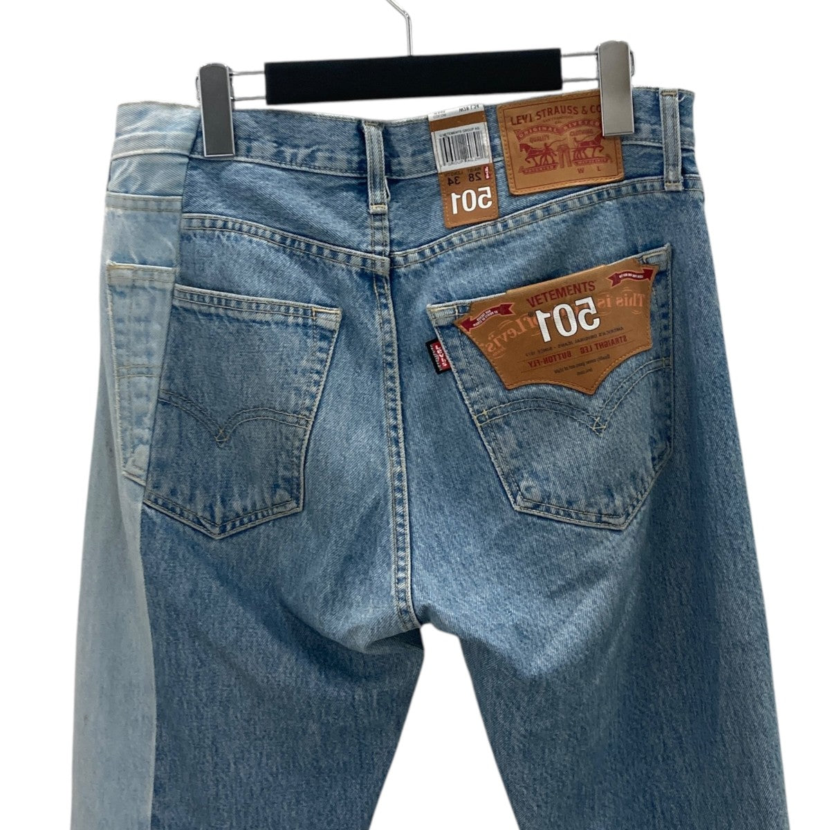 Slim-Fit Panelled Denim JeansデニムパンツMSS18PA13