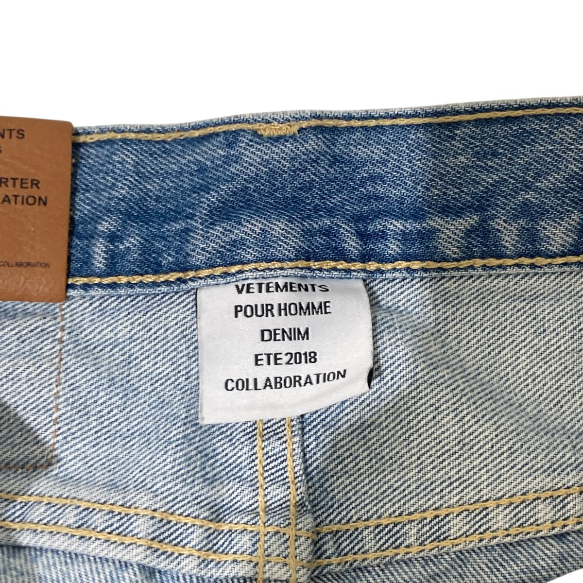 Slim-Fit Panelled Denim JeansデニムパンツMSS18PA13