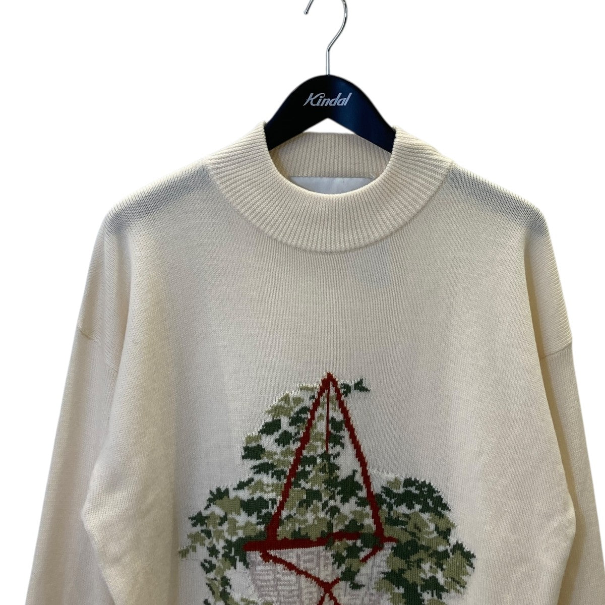 Tanner Fletcher FOLIAGE HANGING BASKET INTARSIA SWEATERセーター 古着・中古-3枚目のアイテム画像