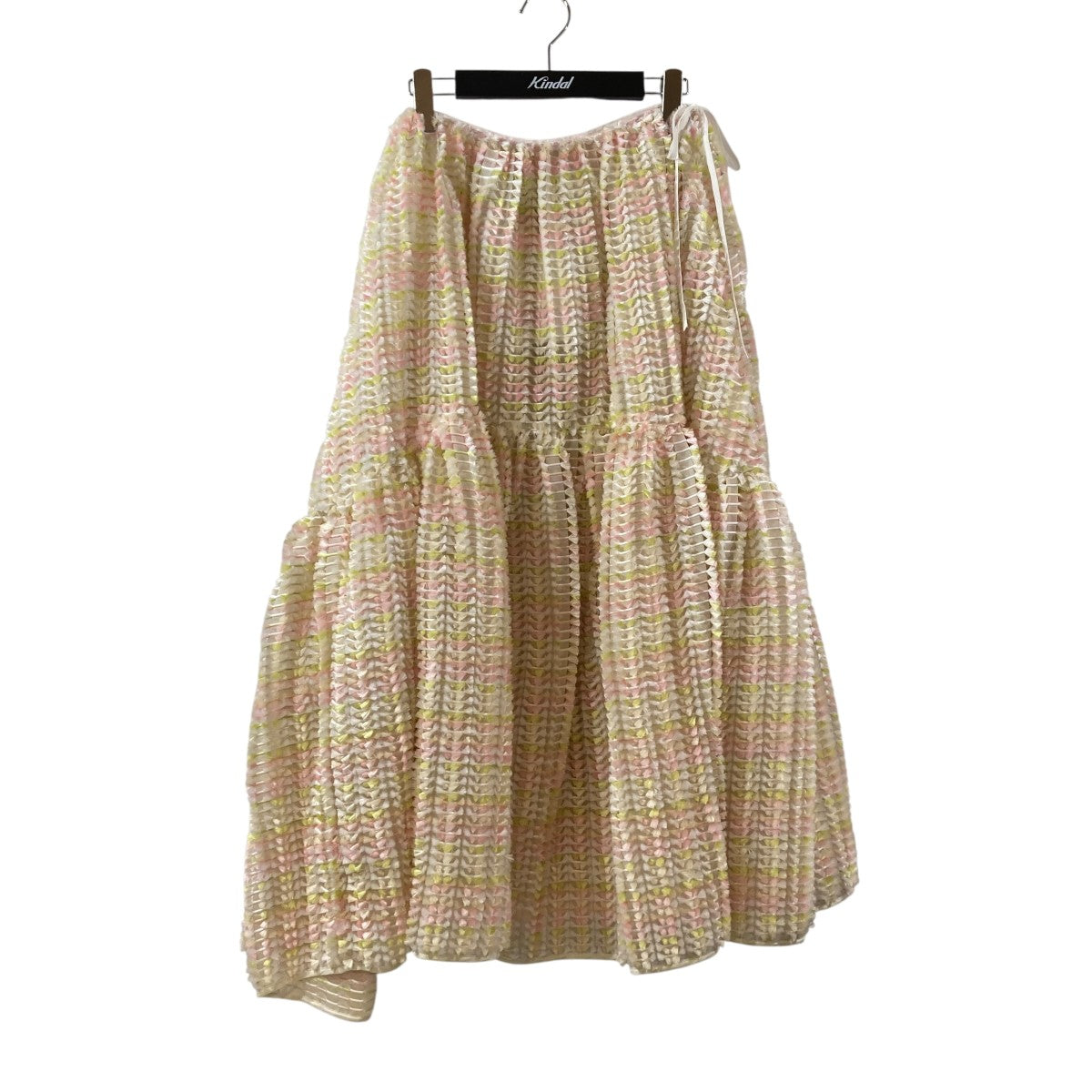 Cecilie Bahnsen ROSEMARY SKIRTロングスカートSS19-0077 古着・中古-1枚目のアイテム画像