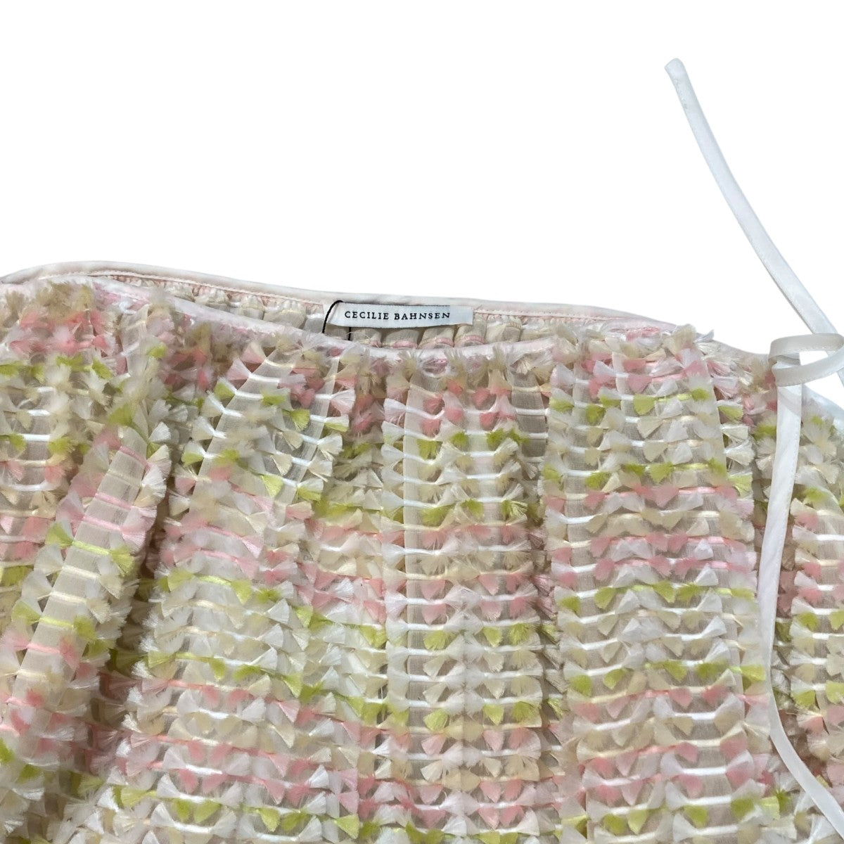 Cecilie Bahnsen ROSEMARY SKIRTロングスカートSS19-0077 古着・中古-3枚目のアイテム画像