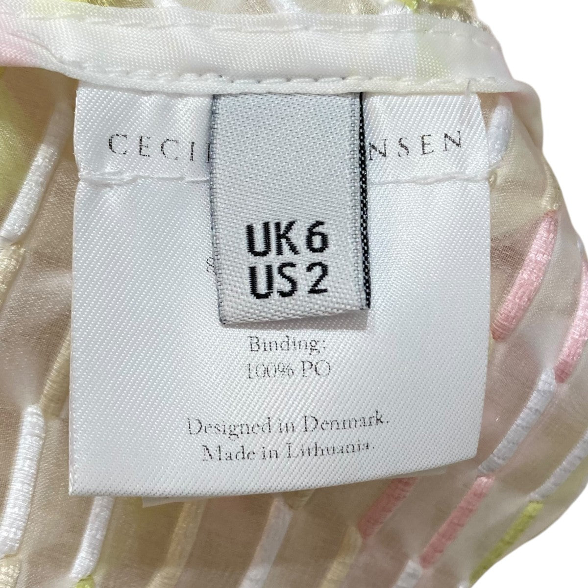 Cecilie Bahnsen ROSEMARY SKIRTロングスカートSS19-0077 古着・中古-8枚目のアイテム画像