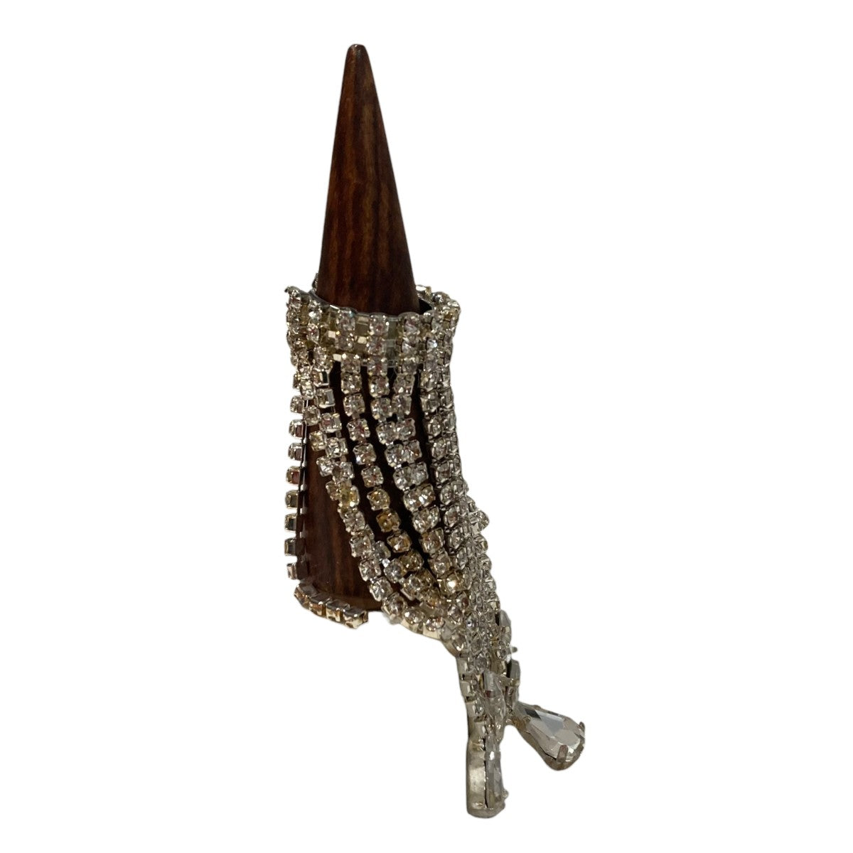 HARUNOBUMURATA STRASS FRINGE RING SHORTリングHM23W1401-ASC01 古着・中古-4枚目のアイテム画像
