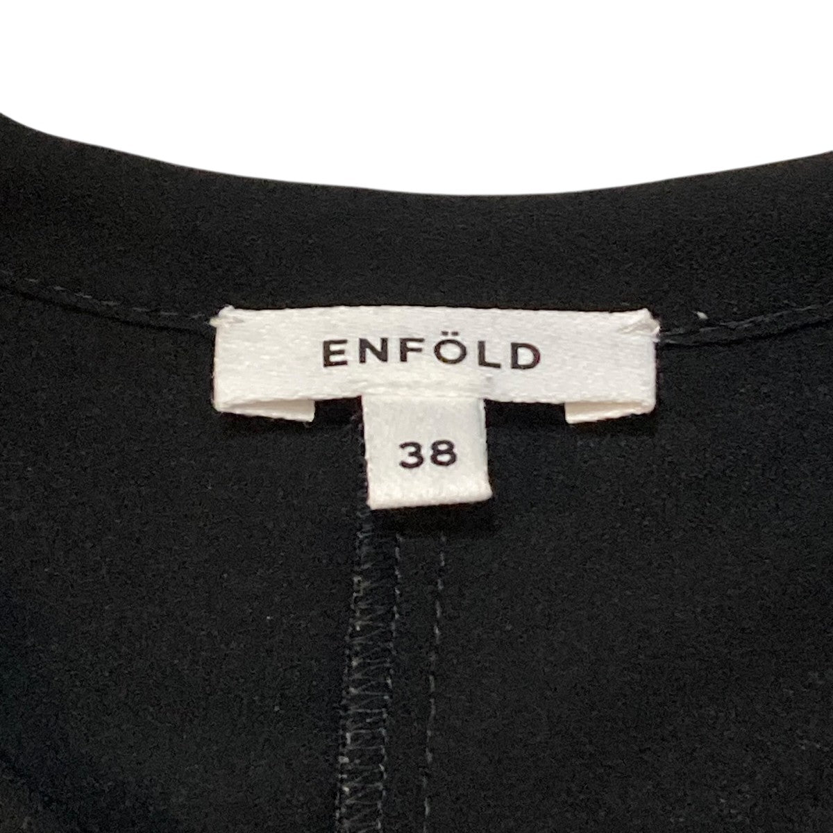 ENFOLD PEジョーゼットサイドベンツワイドプルオーバーブラウス300FS230-2790 古着・中古-5枚目のアイテム画像