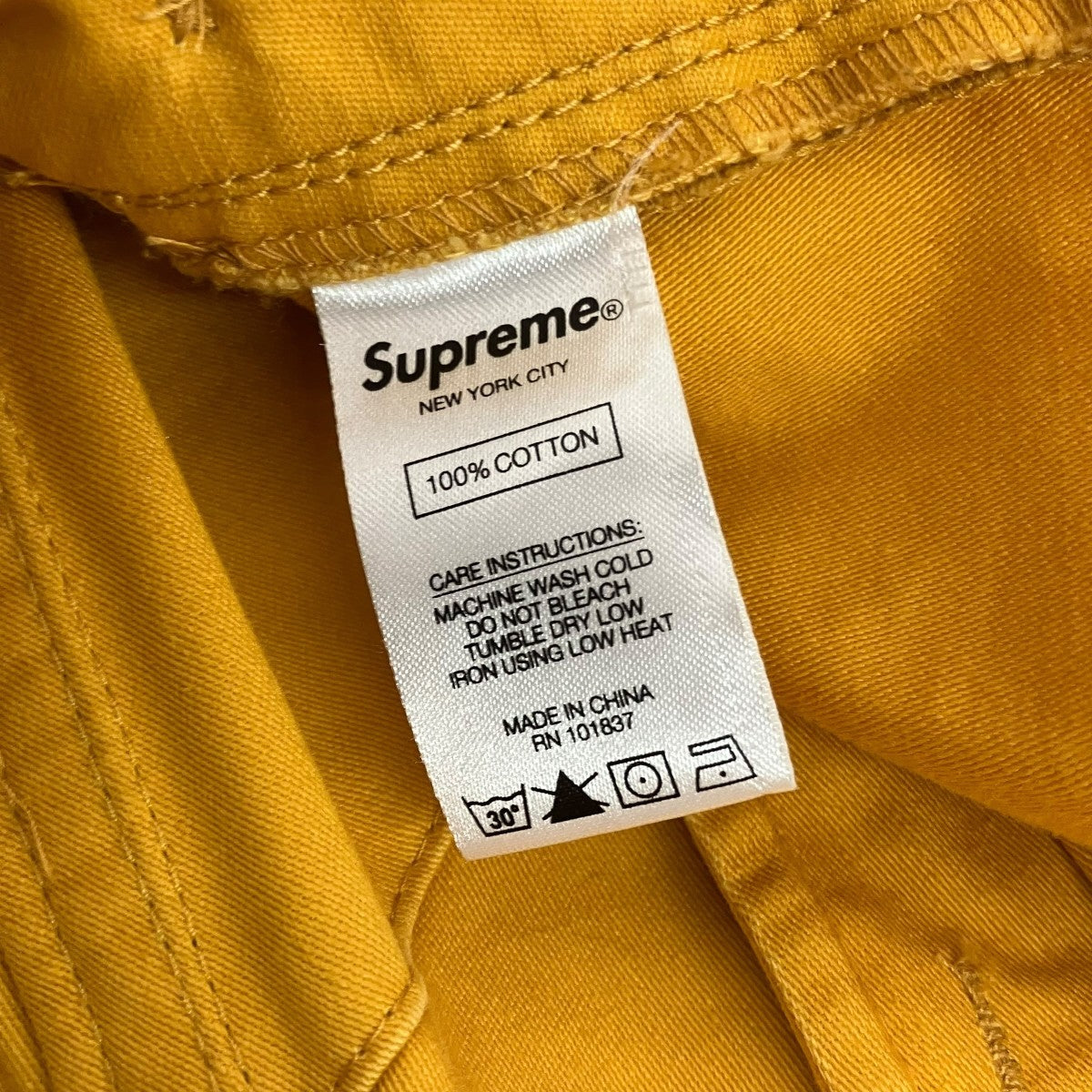 Supreme 20SSCARGO PANTカーゴパンツ 古着・中古-6枚目のアイテム画像