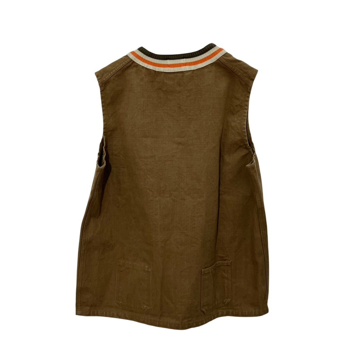 NIGEL CABOURN 22AWFRENCH HOSPITAL VEST REVERSIBLEベスト8045-00-70003 古着・中古-2枚目のアイテム画像