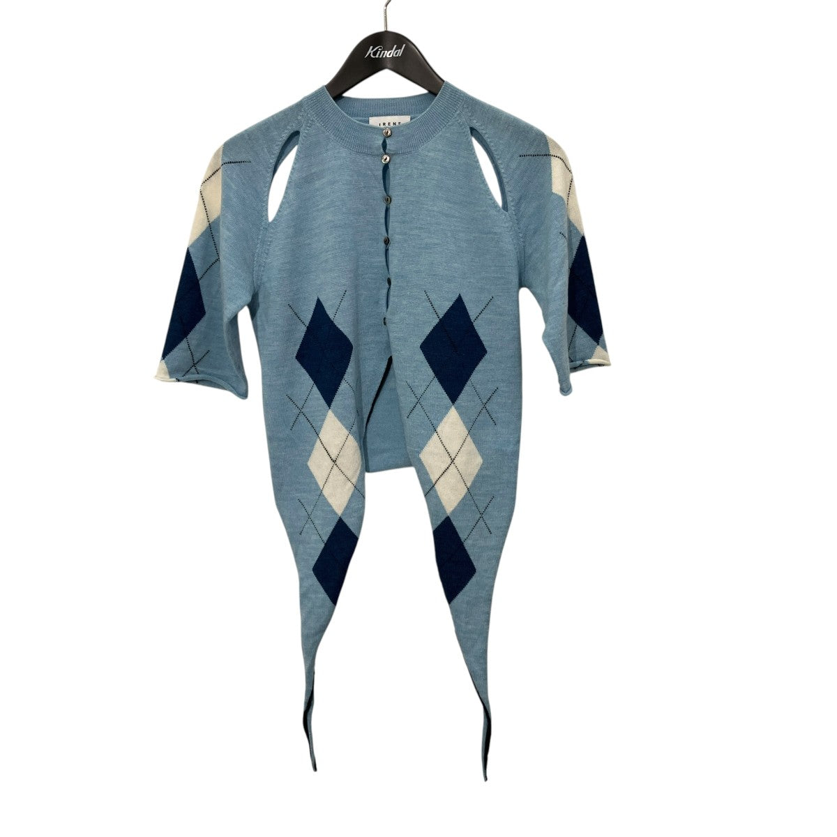 Argyle Knit Cardiganアーガイルニットカーディガン27S81001