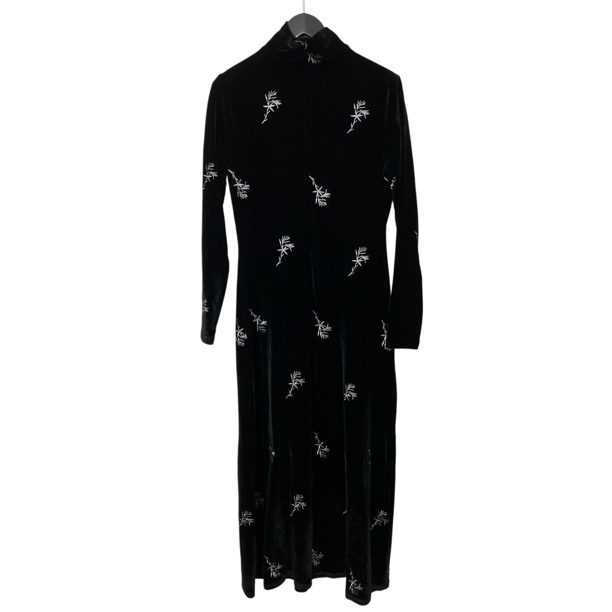 2way Velvet Embroidery Dressベロアワンピース01-OP008-24-03