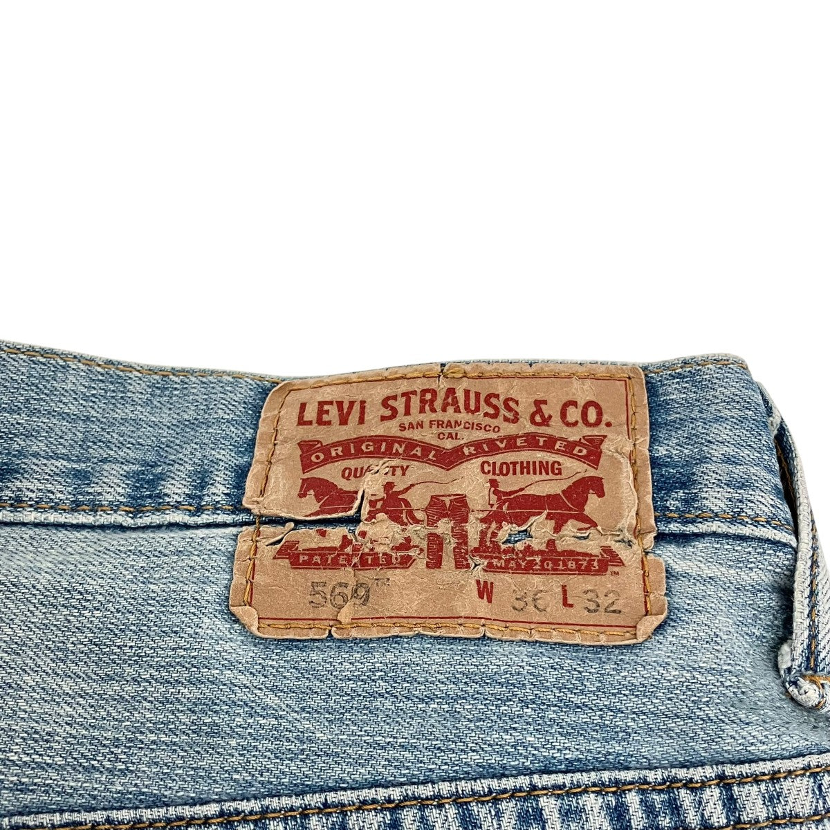 LEVI’S デニムパンツ00569-0601 569 古着・中古-7枚目のアイテム画像