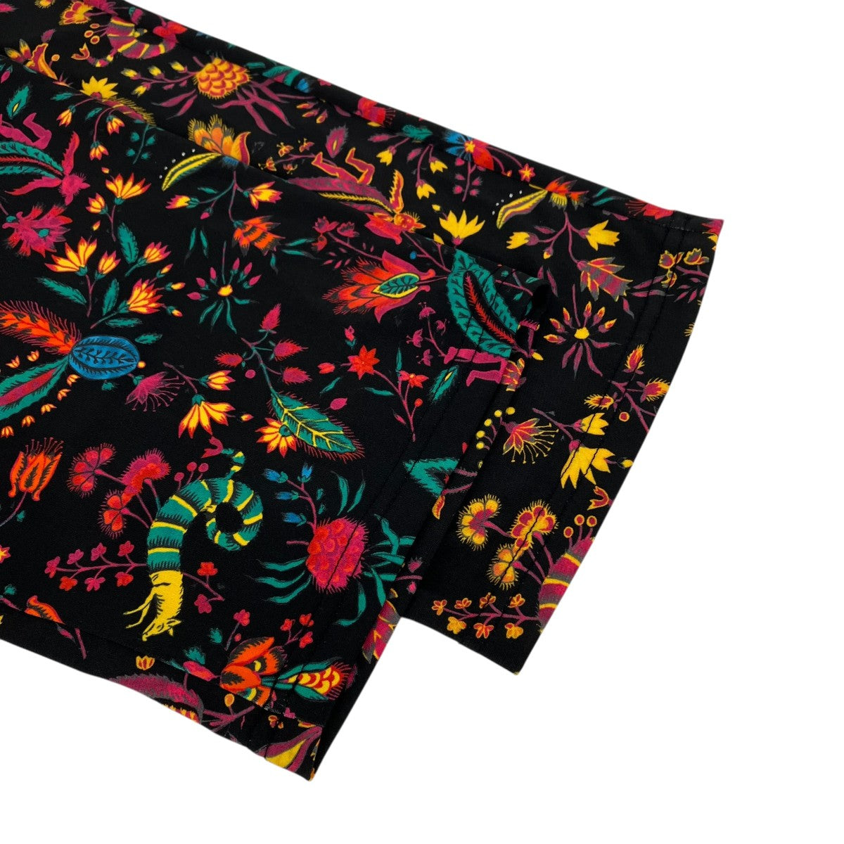 FLOWER PRINT PE JERSEY PANEL T長袖カットソーYLT46931
