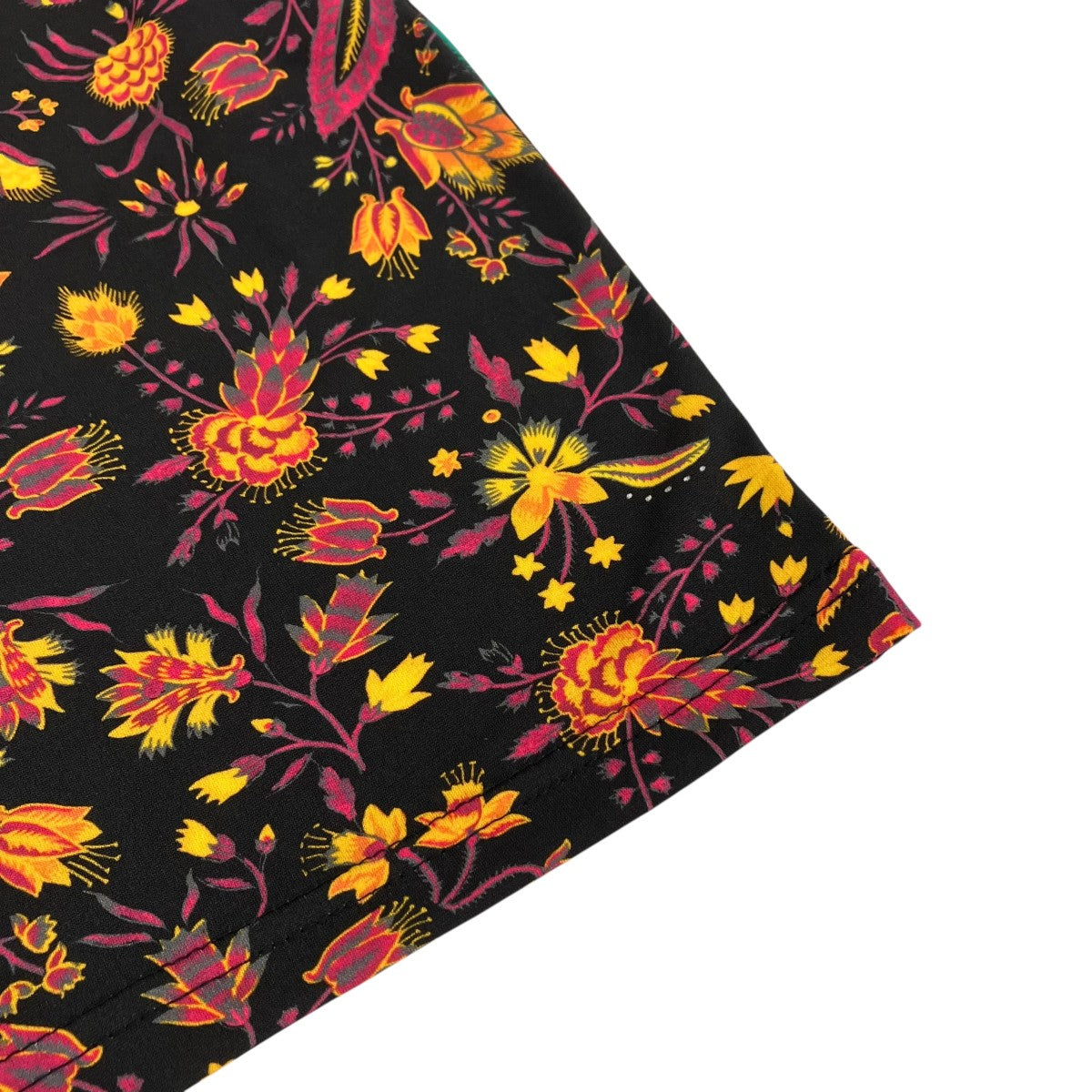 FLOWER PRINT PE JERSEY PANEL T長袖カットソーYLT46931