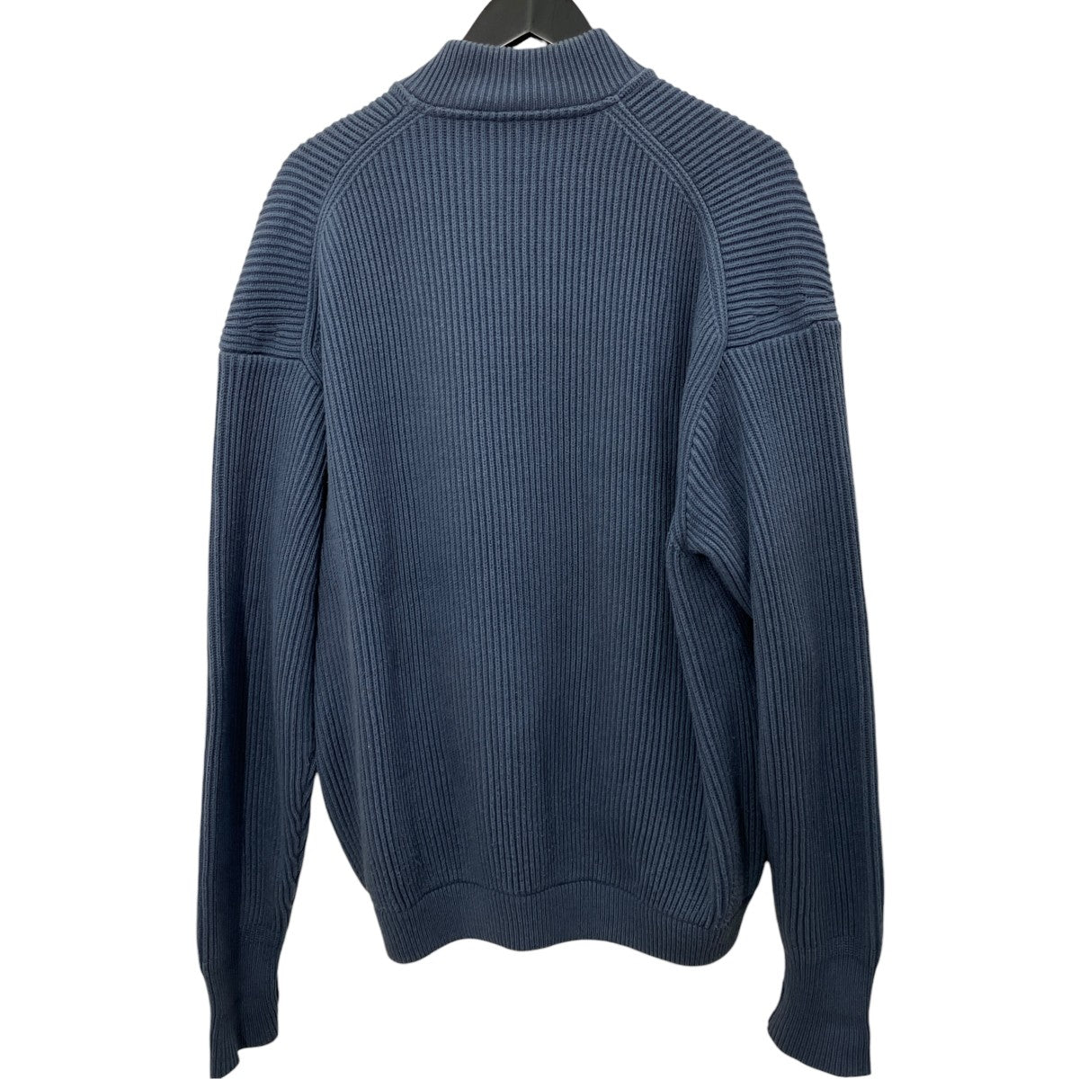 crepuscule rib stitch zip cardiganニットジャケット1903-011 古着・中古-2枚目のアイテム画像