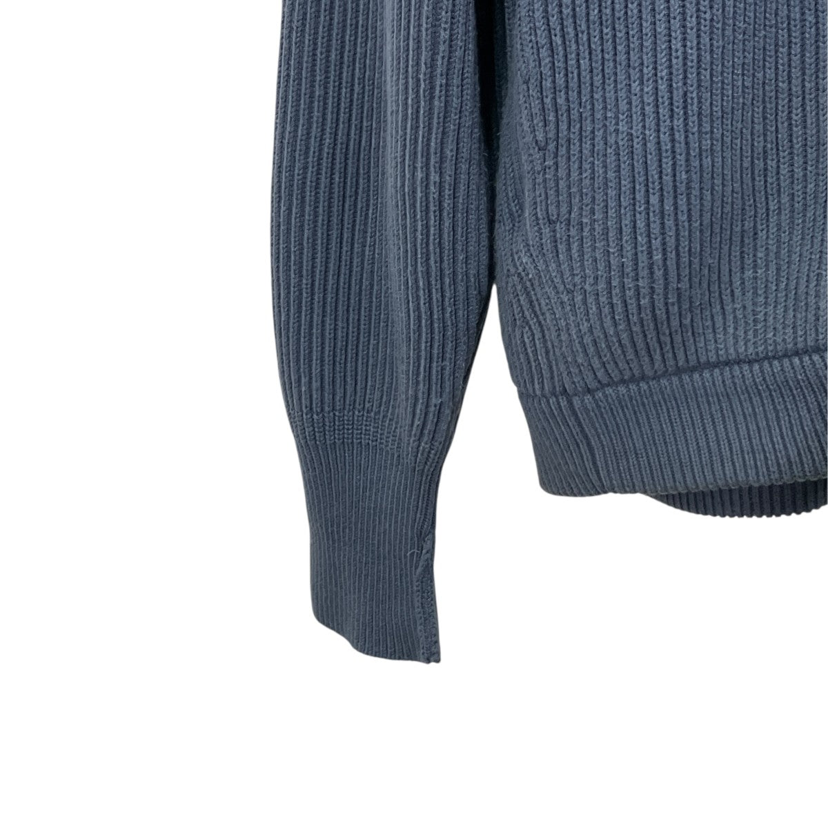 crepuscule rib stitch zip cardiganニットジャケット1903-011 古着・中古-4枚目のアイテム画像