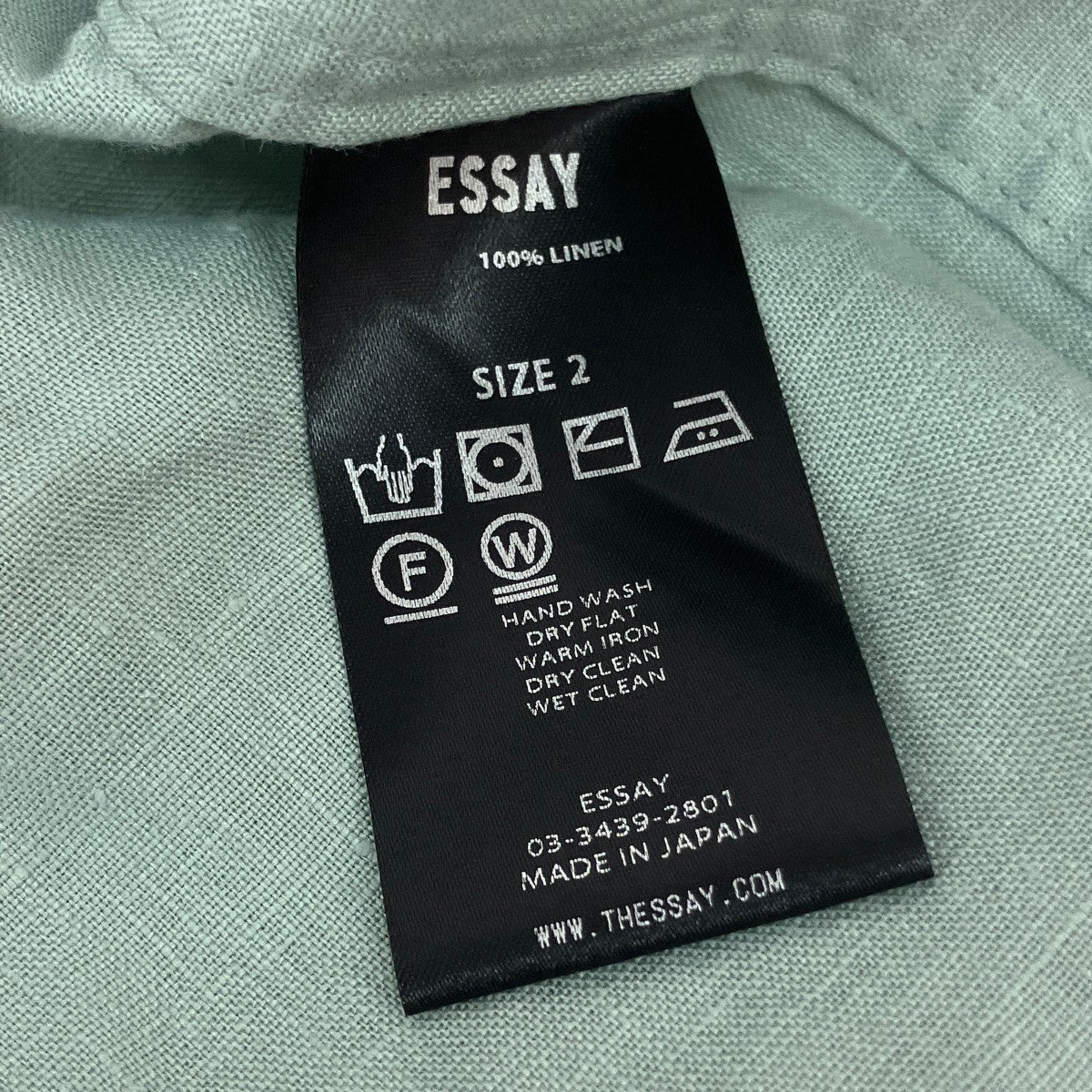 PALERMO SHIRT長袖シャツES16SH-01