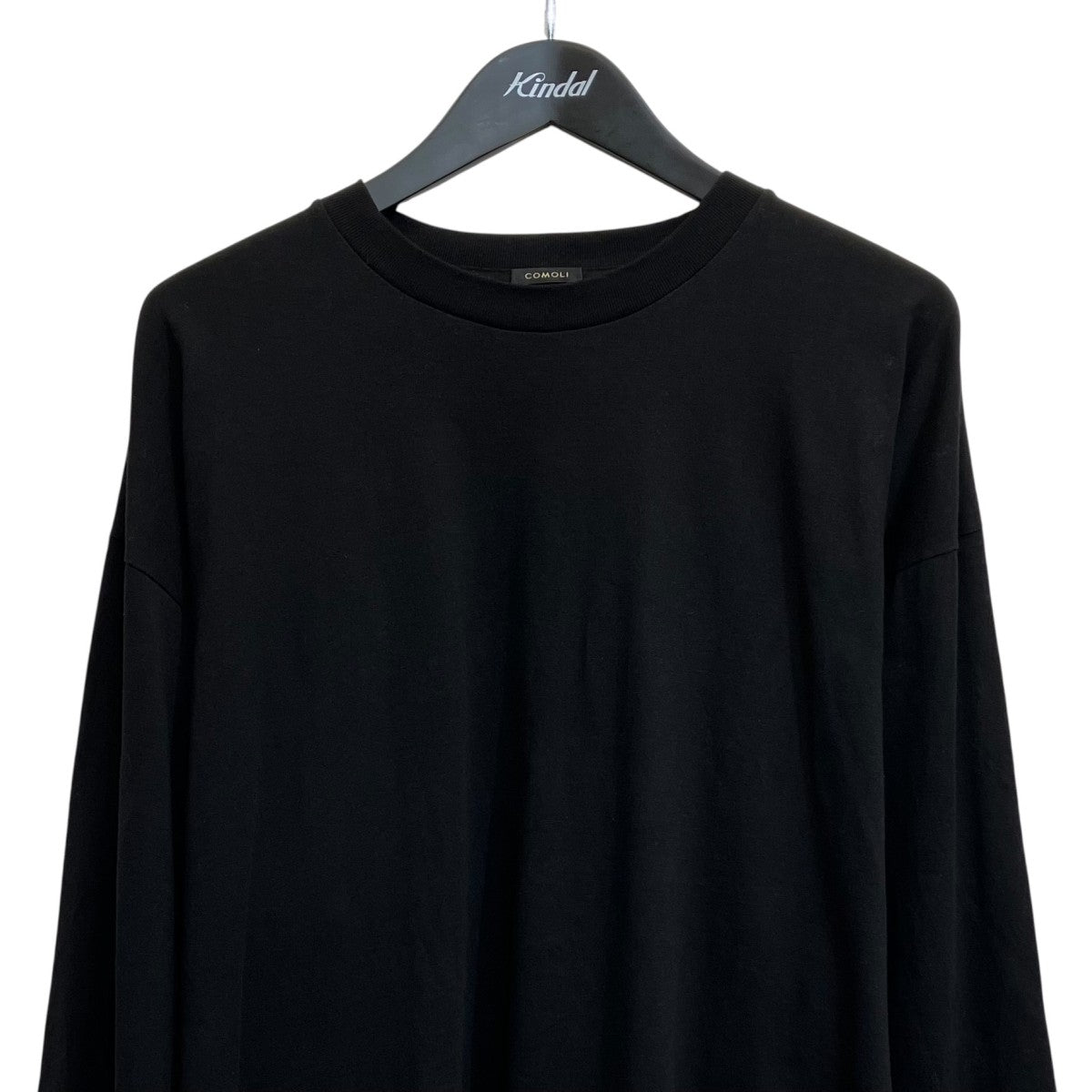 COMOLI(コモリ) ロングスリーブTシャツC0305004 C0305004 ブラック