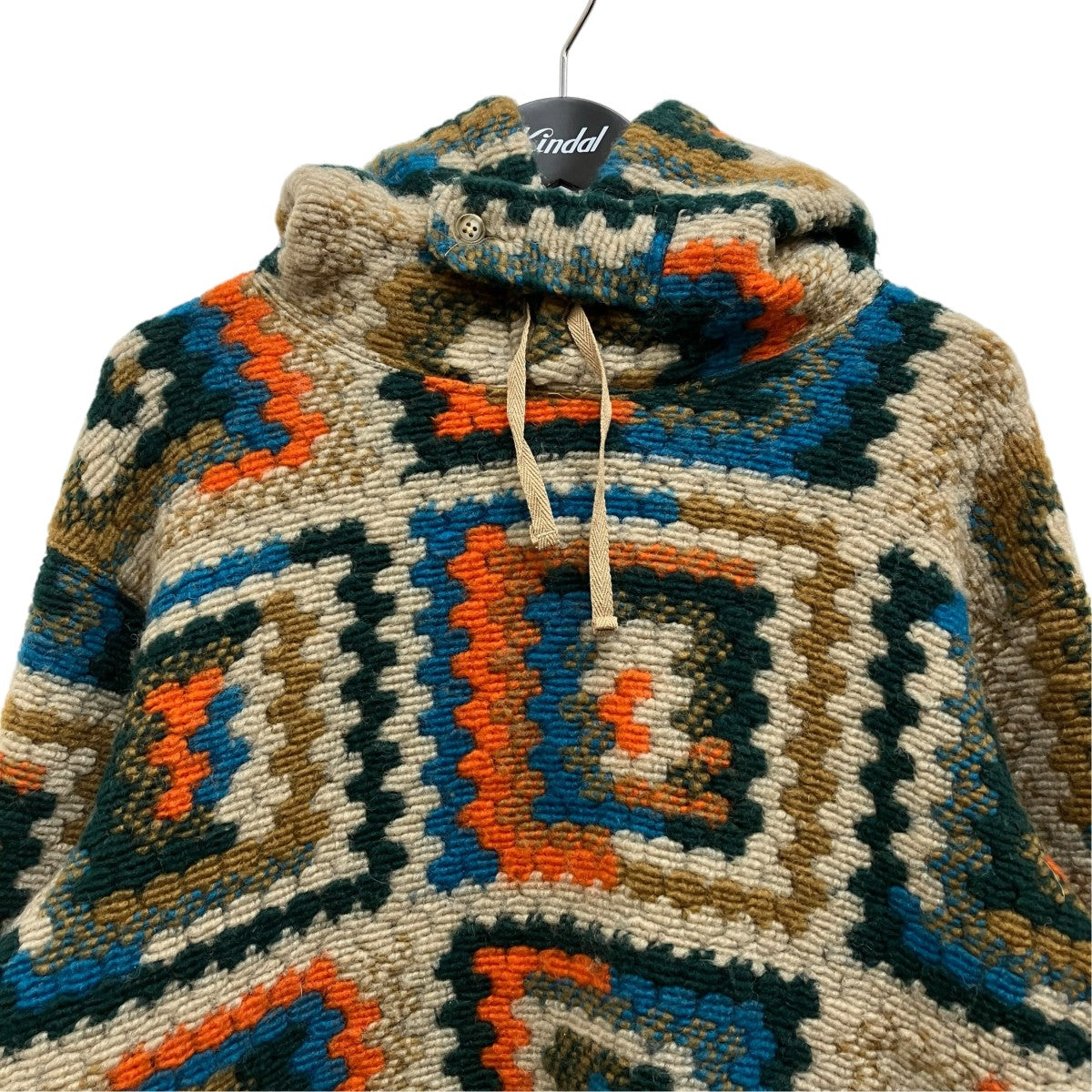 23AW Crochet Knit Hoodie