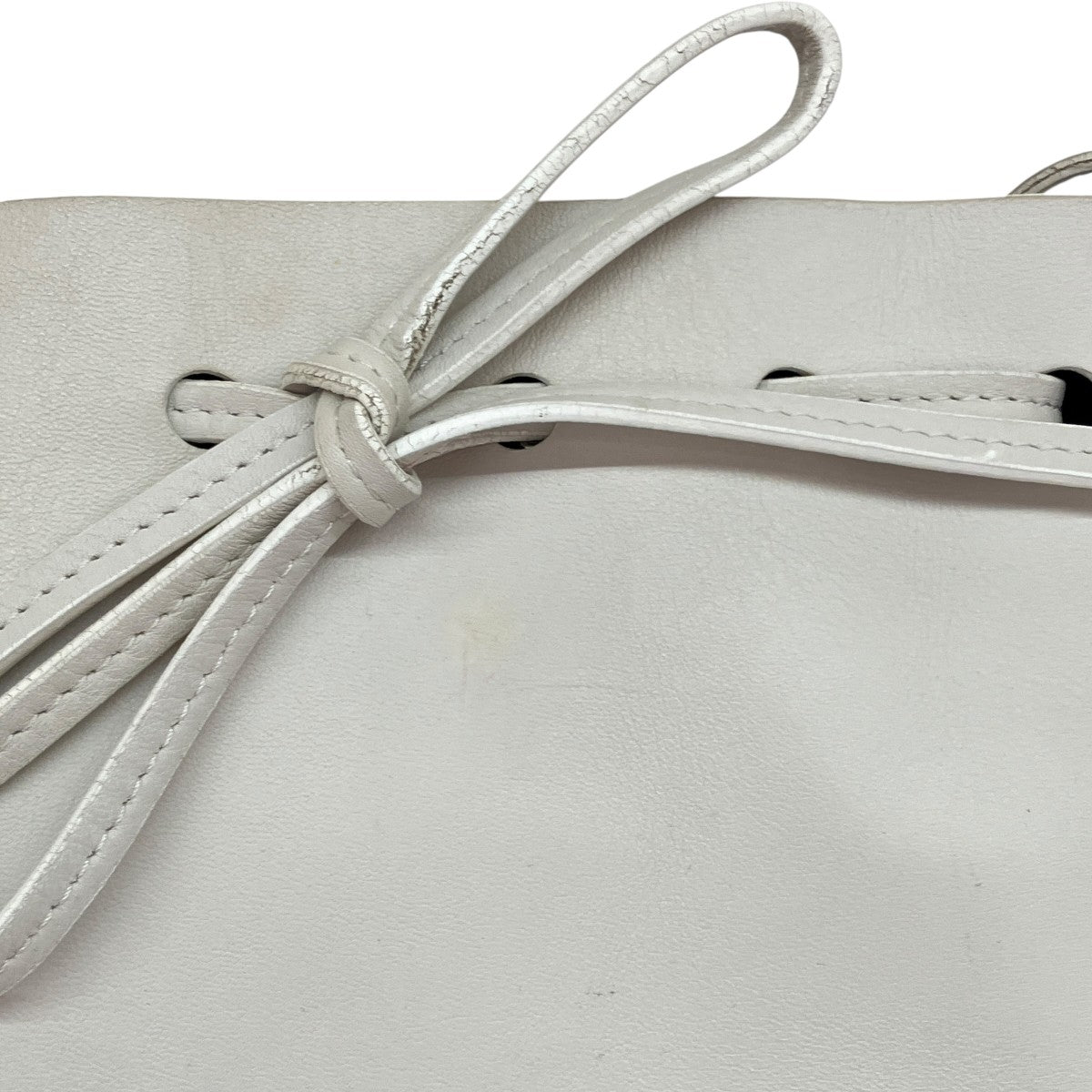 Vegetable tanned Leather Mini Bucket Bagショルダーバッグ